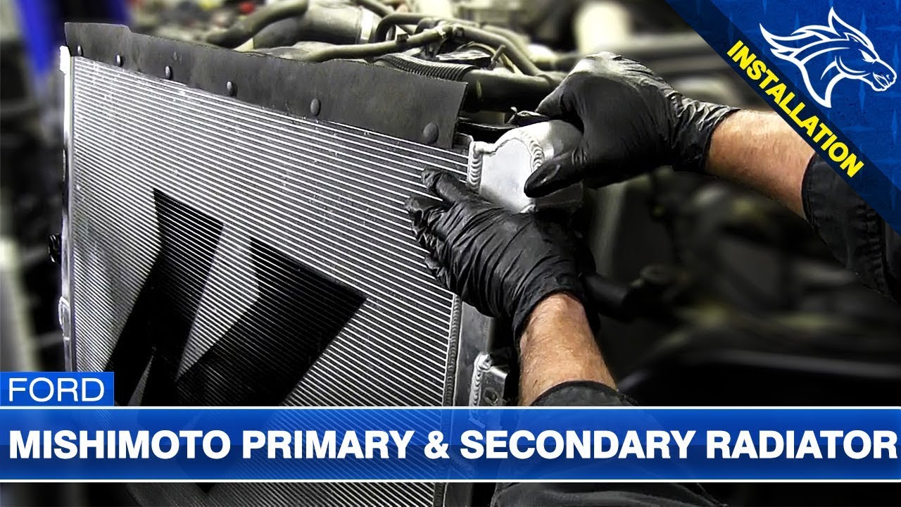 Mishimoto Primary & Secondary Radiator Install: Ford Powerstroke 6.7L