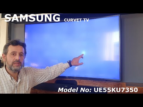 SAMSUNG CURVET TV UE55KU7350 EKRANDA PARLAK NOKTA VE MOR BÖLGELER VAR. TAMİRİ BU VİDEODA