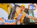 The Excavator Truck Song | BLIPPI Songs｜Kids Songs｜Trucks for Kids