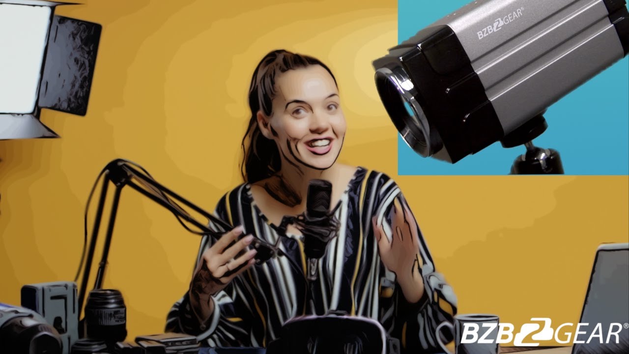 Up Close and Personal BZBGEAR BG-B20SA Full HD 20X Zoom Camera with Audio Input