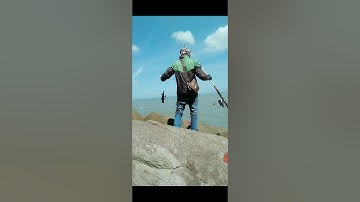 Câu cá ở hòn đá bạc, cá nâu, cá hanh kéo cần xuống biển luôn..