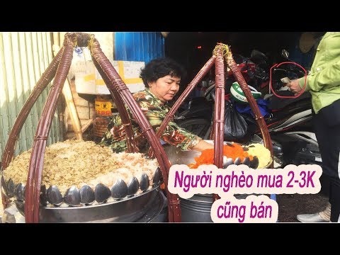 Cô bán xôi 5k rẻ nhất Sài Gòn hoảng hồn với tô bánh canh 300k | Mua đặc sản 3 miền