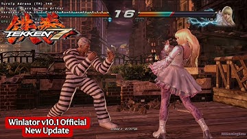 Tekken 7 Gameplay On Winlator Emulator Android (Windows) v10.1