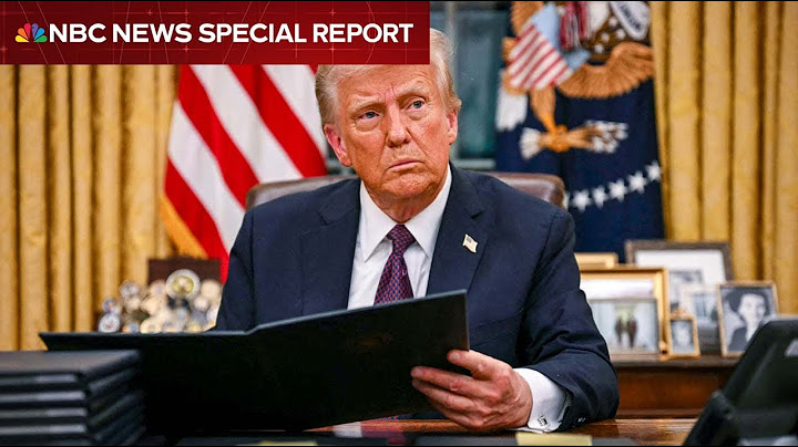 Trump signs pardons for Jan. 6 rioters