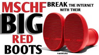 MSCHF Big Red Boots Explained: Why They're Expensive & More – Footwear News