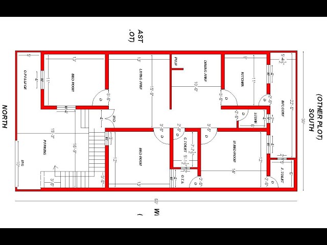 #30x60 house design, #southfacingplan, #vasthuplan, 2bhkplan 30x60hou...