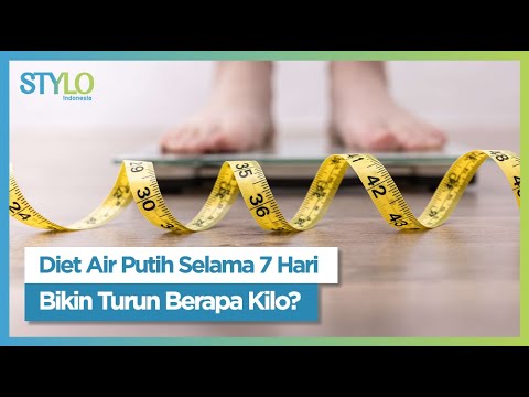 Cuma Minum Air Putih 7 Hari, Beneran Ampuh Turunin BB?