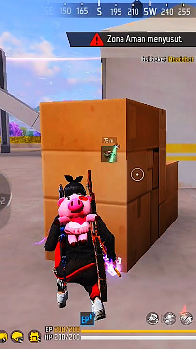 RARAA AGAK TRAUMA SEDIKIT KALO ADA MUSUH🥲 #shorts #games #trending #freefire #raraaff_
