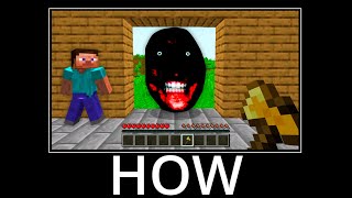 WHAT WAIT MEME 🟩MINECRAFT🟩 #part71