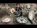 Iron Casting a Thresher Machine's Wheel using Sand Mold