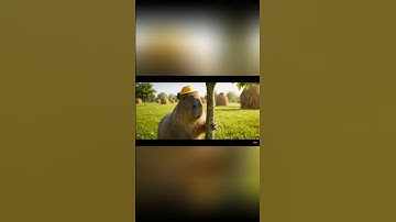 Capy chơi trò trốn tìm dễ thương quá các bạn ơi #capybara