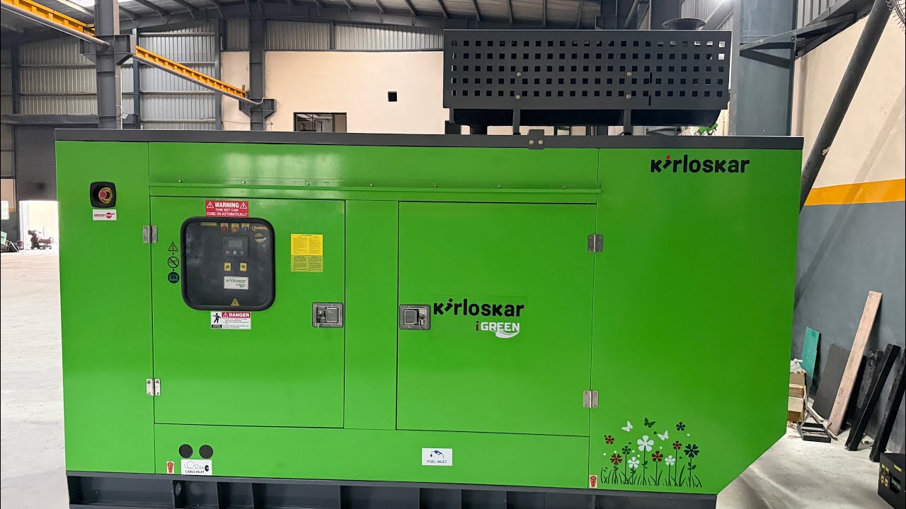 125kva Kirloskar Refurbished silent Generator with full load testing Gadchiroli Maharashtra Delivery