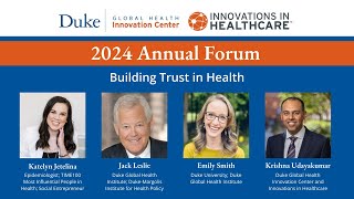 Building Trust in Health