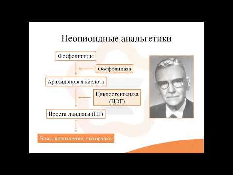 14.1. Общая характеристика неопиоидных (ненаркотических) анальгетиков