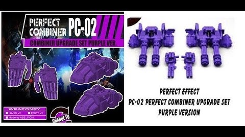 Perfect Effect PC-02 Perfect Combiner Menasor Upgrade Set Review