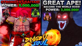 Becoming The Great Saiyan Ape In Roblox Dragon Soul... Heres What Happened