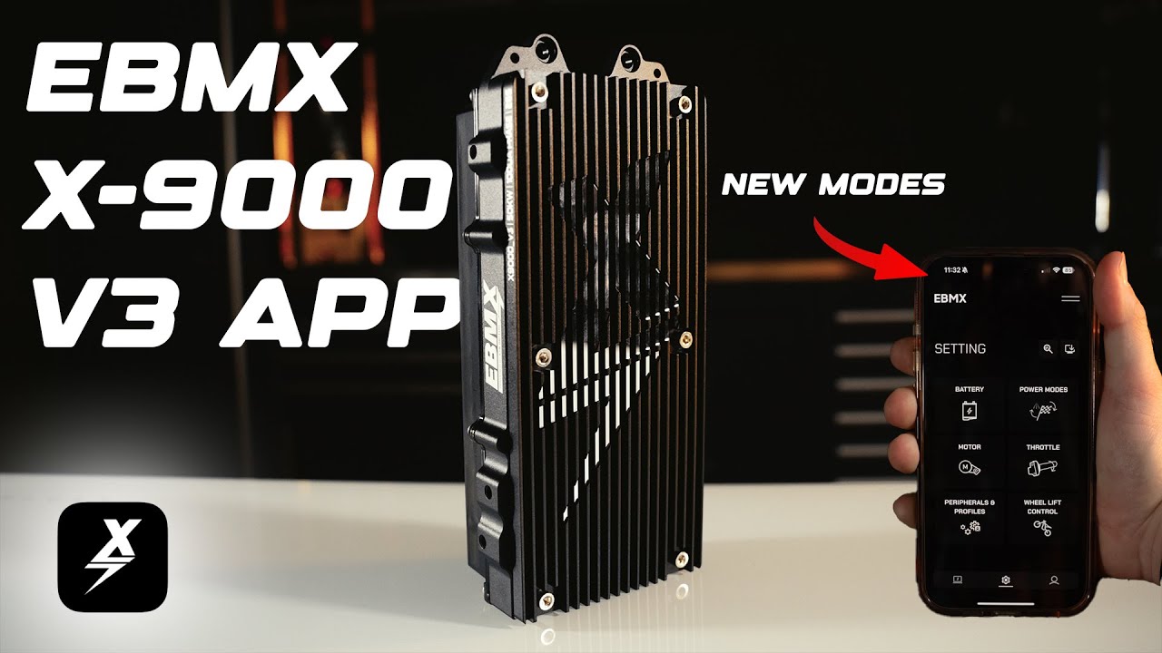 EBMX X-9000 V3 Controller, App & Display Walkthrough