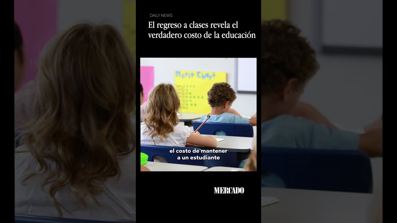 El regreso a clases revela el verdadero costo de la educación