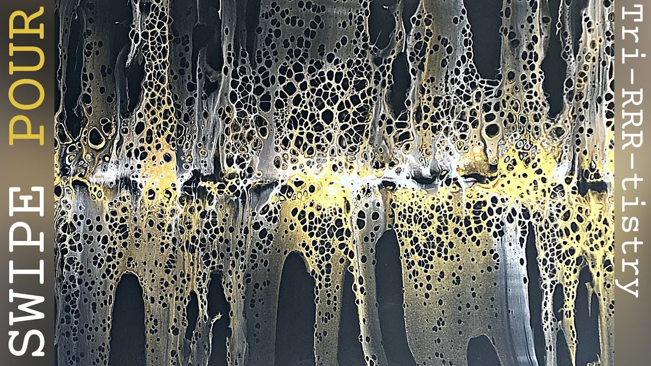 How do you make the BEST Fluid Art CELLS? A SWIPE of course!/Fluid Art