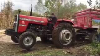 Mey Ferguson 285S Pancar Yüklü Romörk İle Karşınızda