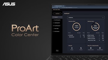 ASUS ProArt Color Center - Makes Color Calibration Easier! | ASUS SUPPORT