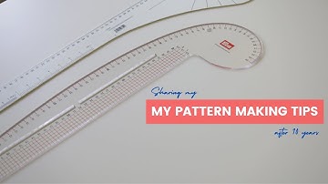Pattern making for BEGINNERS ✨: How to make sewing patterns & My learnings after 10 years drafting