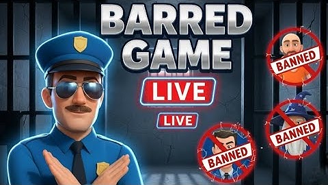 BARRED GAME LIVE ON YOUTUBE Part day 9 #shortsfeed​#shorts​#shortlive​#shortvideo​#viralgame​