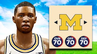 I Rebuilt Michigan In NCAA Basketball