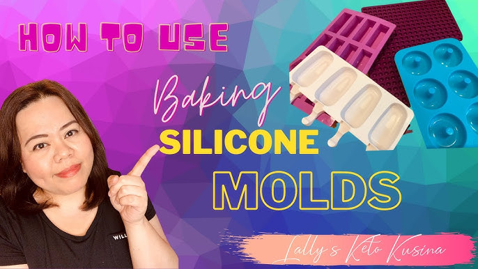 How To BAKE With SILICONE MOLDS! EASY FULL TUTORIAL for BEGINNERS with Its  A Piece Of Cake! 