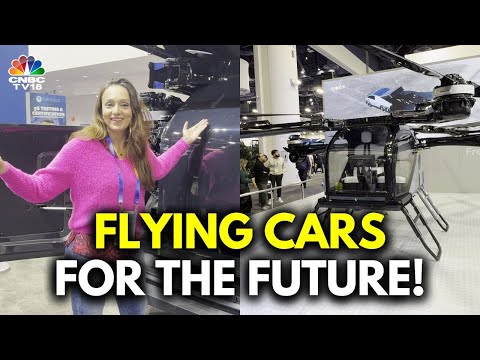 CES 2025: This Flying Car Fits in a Truck & Takes Off Anywhere! | N18G | CNBC TV18