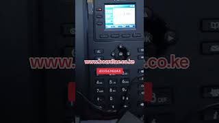 A modern IP phones with Call Queues, Call Forwarding and Conference Calls.