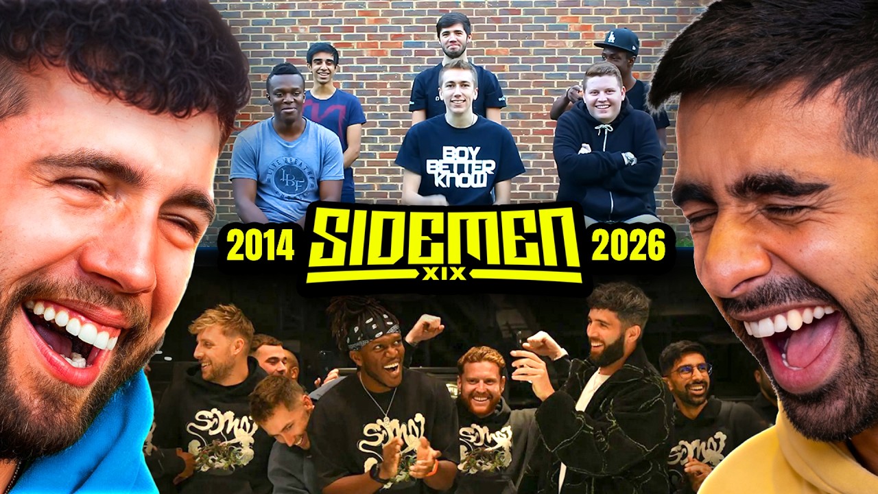 The Evolution of Sidemen Humour… One Clip From Every Year (2014–2026)