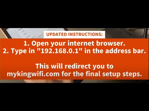 King WiFiMax™ Router/Range Extender - Setup & Installation