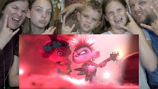 TROLLS WORLD TOUR | FAMILY REACTION TROLLS WORLD TOUR | FAMILY REACTION