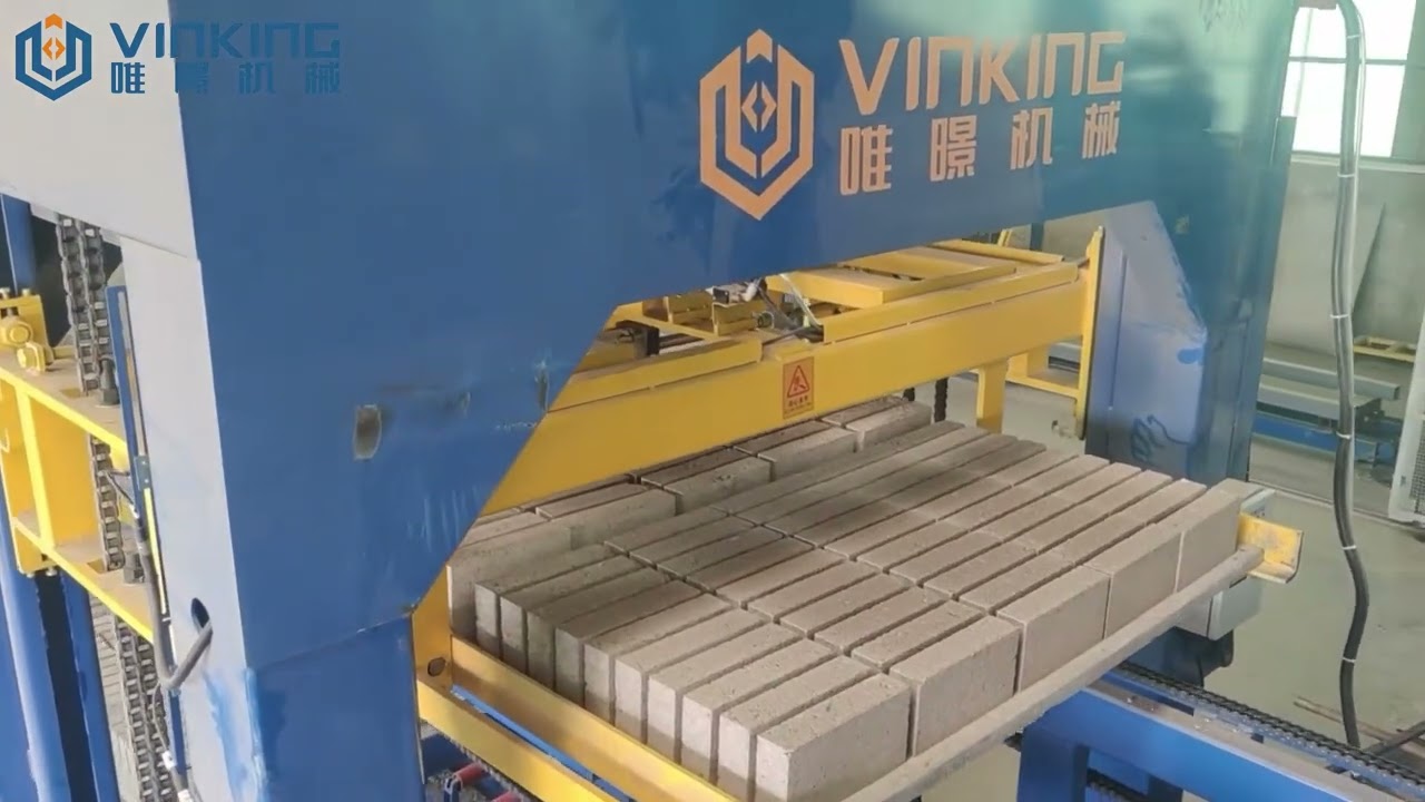 Vinking Machinery VK1000 Automatic Block Making Machine & Offline Cubing System