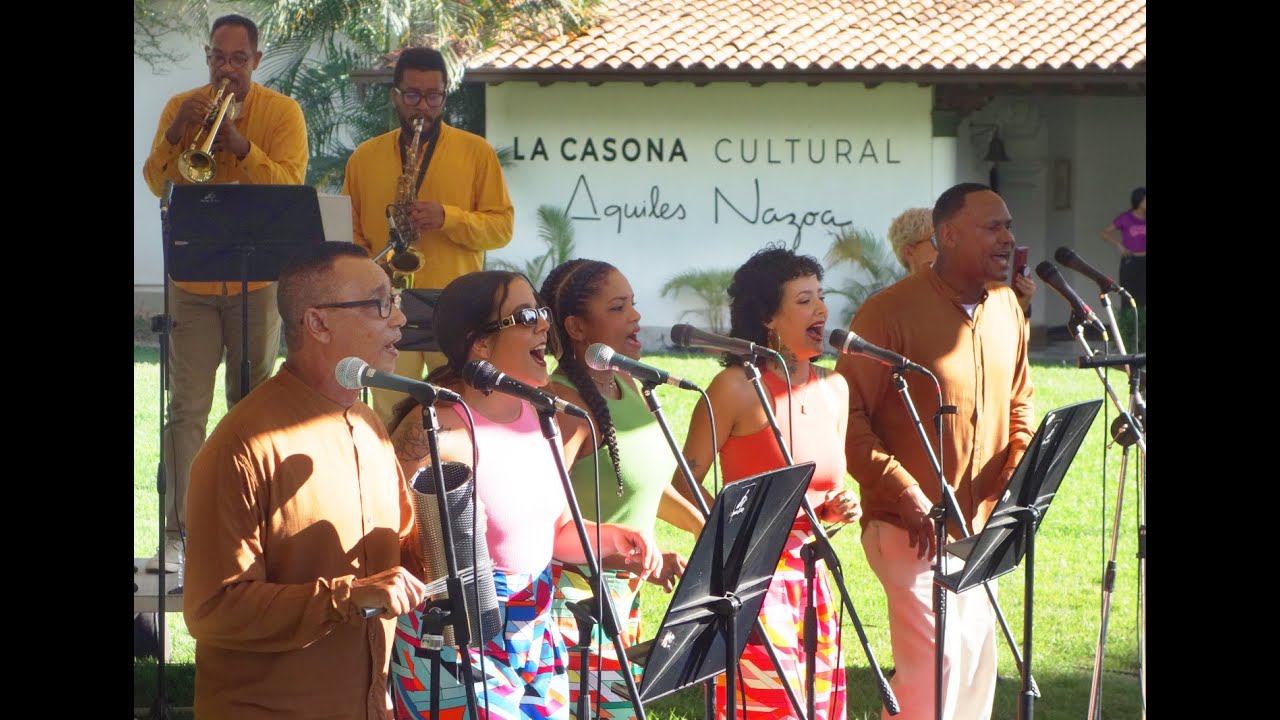 Venezuela un Sólo Pueblo realiza concierto de carnaval con calipso en La Casona, 10 febrero 2024