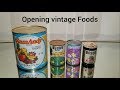 Opening Decades-old Canned Foods 7, 1950s - 90s