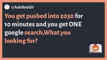You get pushed into 2030 for 10 minutes and you get ONE google search,What you looking for?
