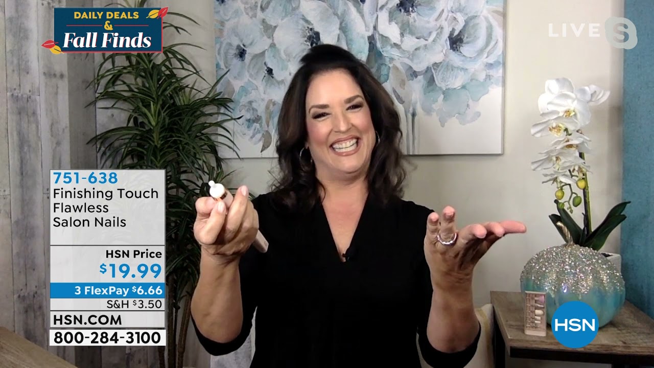Finishing Touch Flawless Salon Nails YouTube
