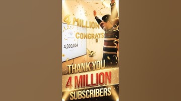Thank You 4 Million Subscribers 🎊 | Sachin Choudhary | Sachin Academy