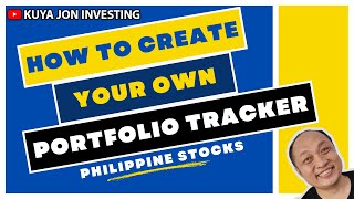 How To Create Your Own Portfolio Tracker