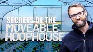This Hoophouse Setup Could Change Your Life. High Tunnel Masterclass.