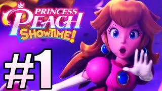 Princess Peach: Showtime! Gameplay Walkthrough Part 1 (Nintendo Switch)