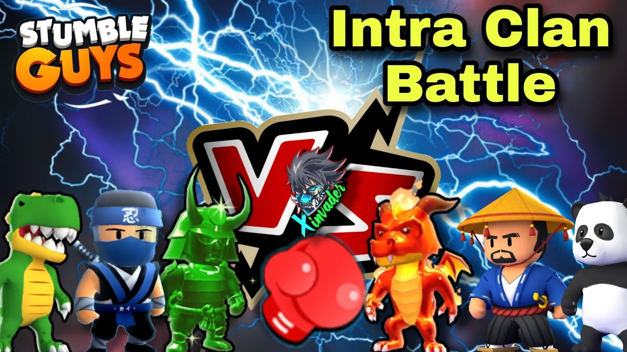Intra Clan Battle 🔥 Stumble Guys Live Stumble Guys Live
