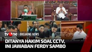 Hakim Tanya Sambo Soal CCTV | tvOne