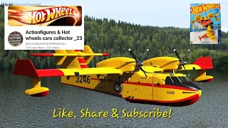 REVIEW OF HOT WHEELS 2023| HW WATER BOMBER |(4/5) SKY SHOW| (115/250). #hotwheelswaterbomber
