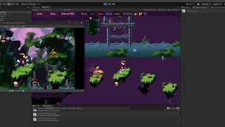 Rayman 2 2D Prototype Realtime editing/loading test