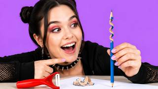 IDEIAS DIVERTIDAS PARA FAZER MATERIAIS ESCOLARES || Macetes Legais e Muito Úteis, por 123 GO Like!