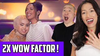 Putri Ariani - AGT Finale -  Leona Lewis Duet Singing Run Reaction