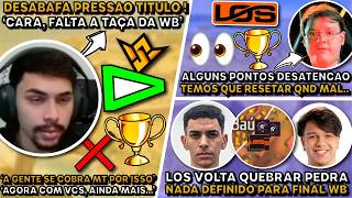 🚨BOMBA! LOS VOLTA QUEBRAR FX! TRAP DESABAFA PRESSAO TITULO! LIPAO PREPARACAO NA FINAL!